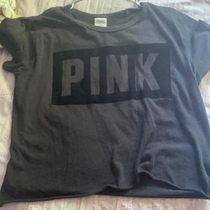 Black pink shirt